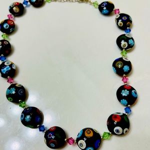Colorful beaded necklace